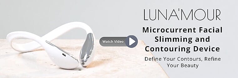 Microcurrent Facial Slimming and Contouring Device Banner