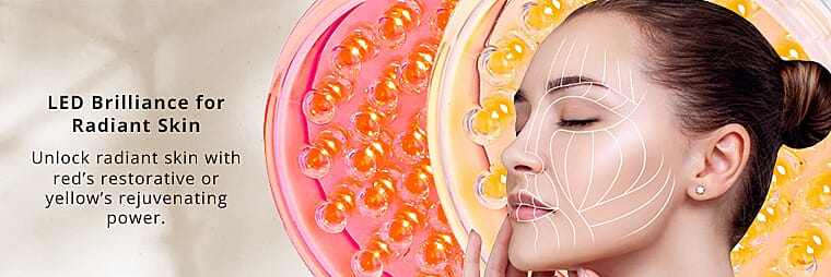 LED Light Therapy Device Banner