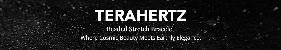 Terahertz Beaded Stretch Bracelet Banner