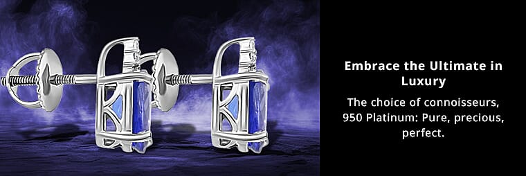 Rhapsody AAAA Tanzanite Earrings  Banner