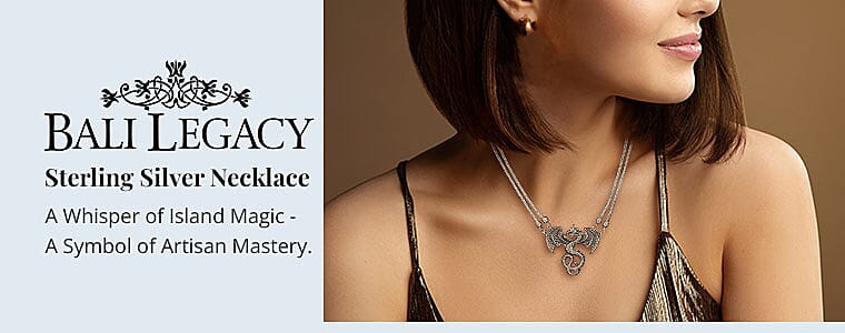 Bali Legacy Sterling Silver Necklace Banner