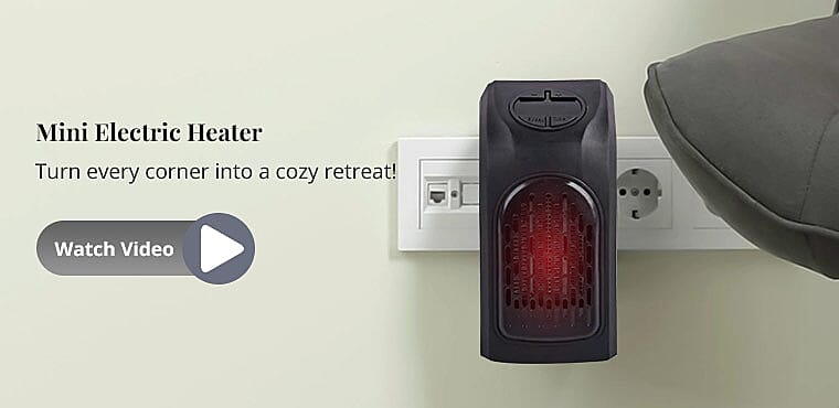 Mini Electric Heater Banner