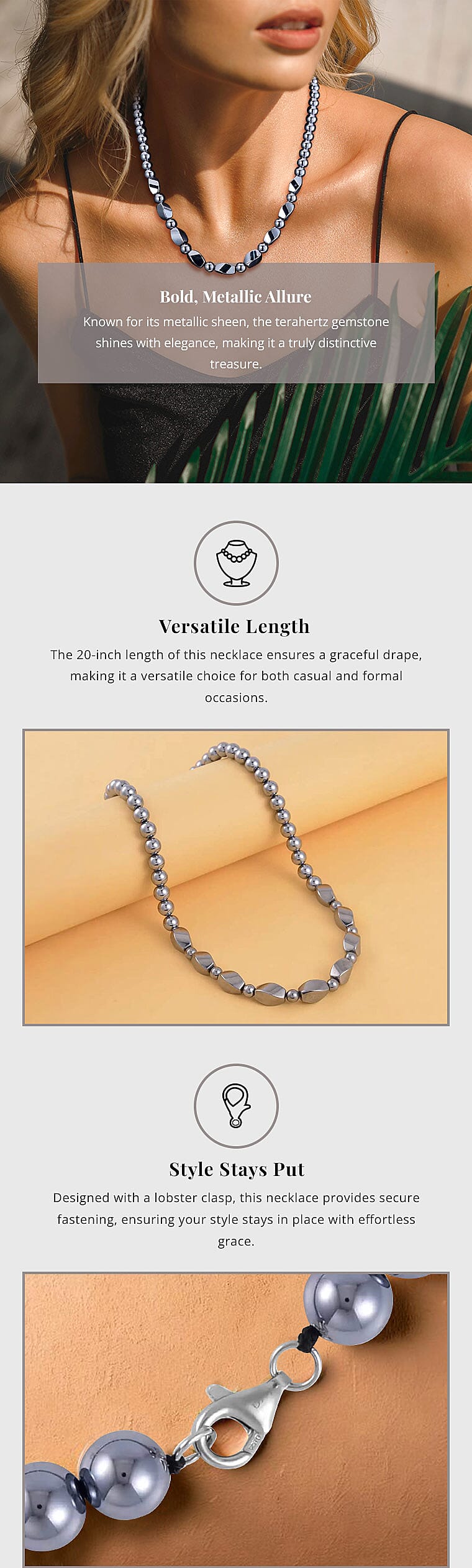 Terahertz Beaded Necklace Banner