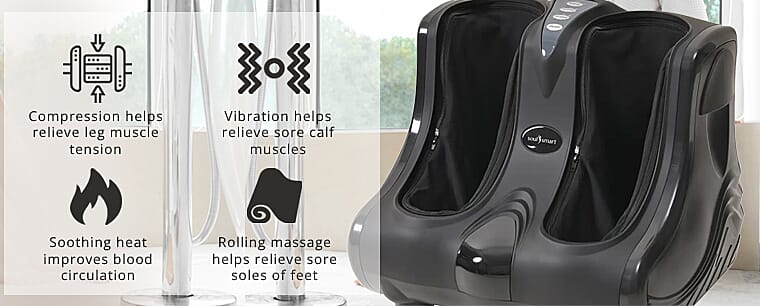 Rolling and kneading for feet Banner