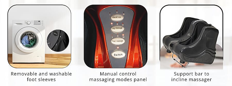 Heat and vibration for legs Banner