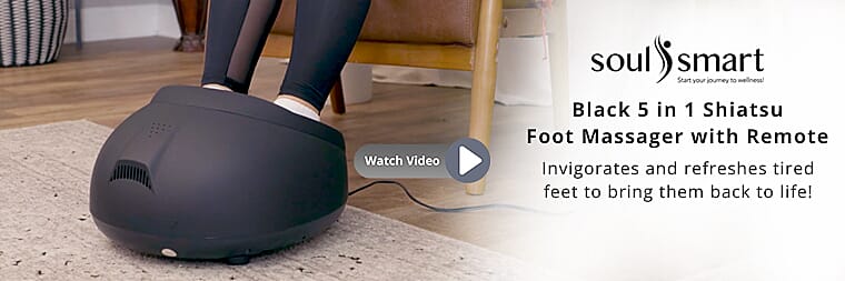 Foot Massager with Remote Banner