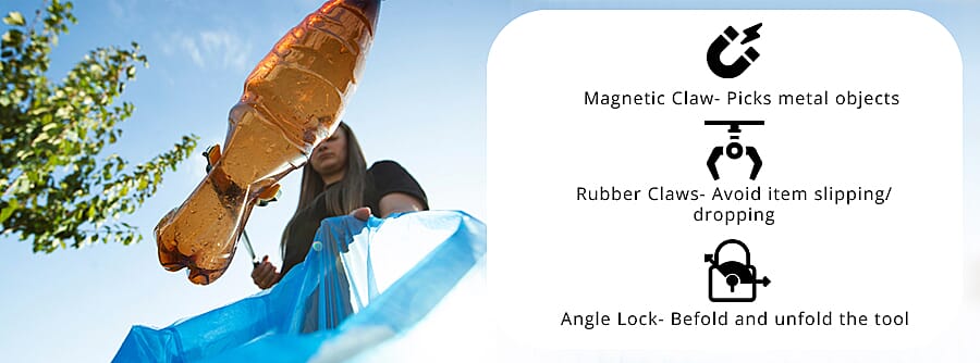 Magnetic Claw- Picks metal objects Banner