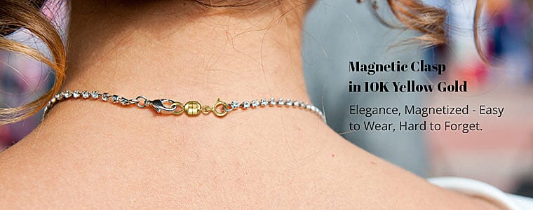 Magnetic Clasp in 10K Yellow Gold Banner