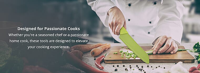 Designed for Passionate Cooks Banner