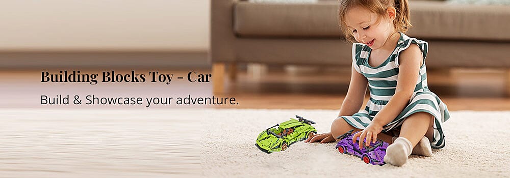 Building Blocks Toy - Car Banner