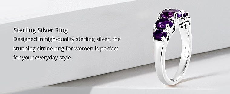 Sterling Silver Ring Banner