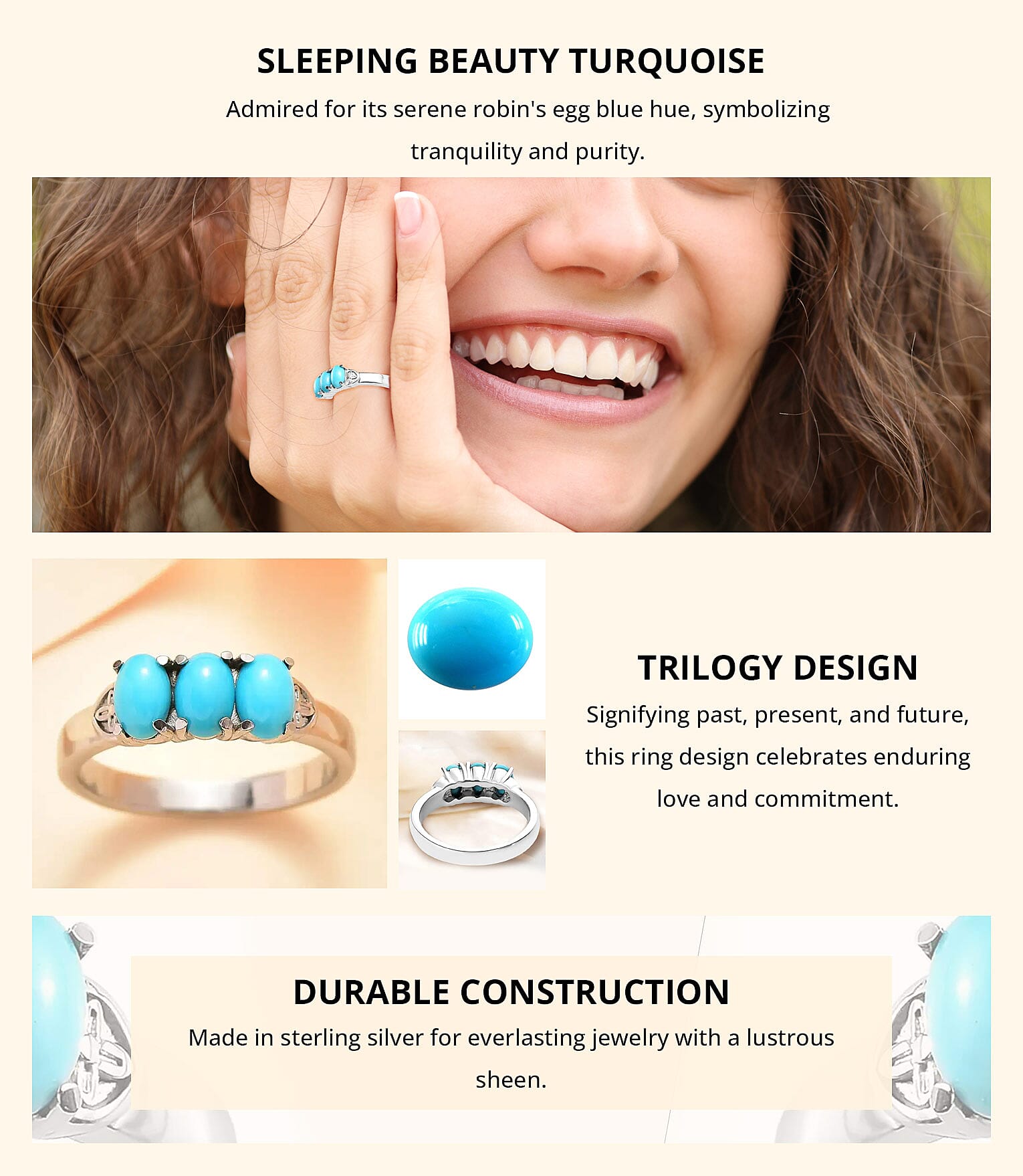 Sleeping Beauty Turquoise 3 Stone Ring_Edited Banner