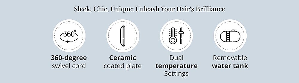 Sleek, Chic, Unique: Unleash Your Hair's Brilliance Banner