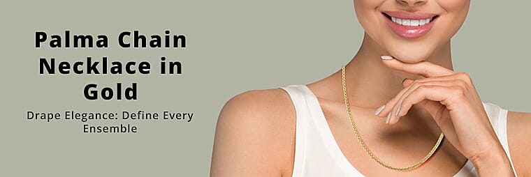 Palma Chain Necklace in GoldBanner