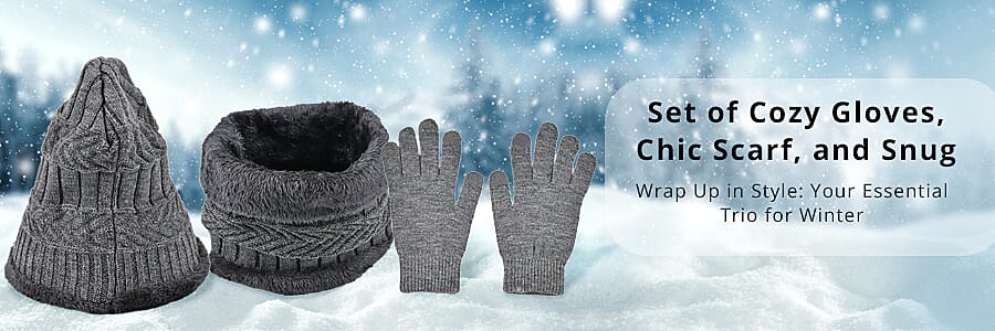 Chic Scarf, and Snug Banner