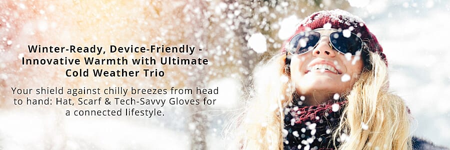 Your Essential Trio for Winter Banner