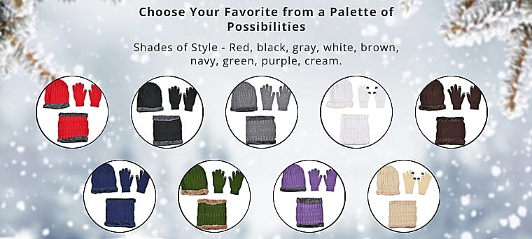 Chic Scarf, and SnugBanner