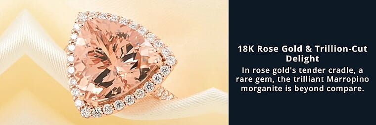  Marropino Morganite Ring in 18K Rose Gold  Banner