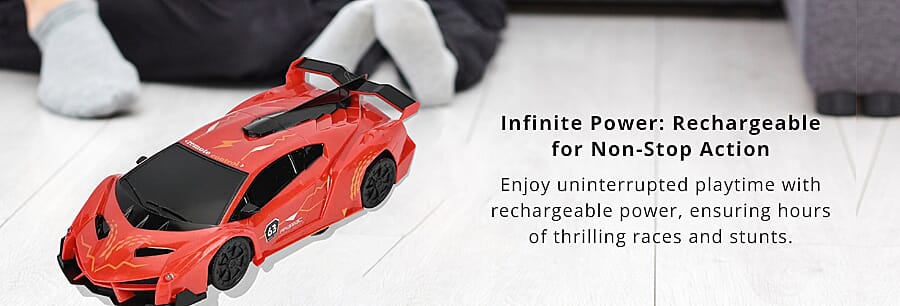 Dual Mode Dominance: Wall Climbing or Floor Racing Banner