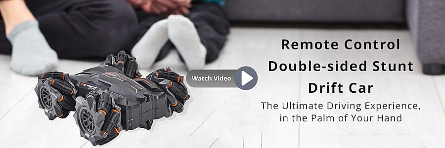 Remote Control Double-sided Stunt Drift Car Banner