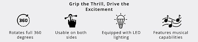 Rotates full 360 degrees Banner