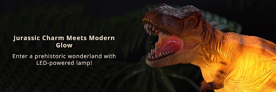 Roar Into The Night With Our Dino-Light Lamp Banner