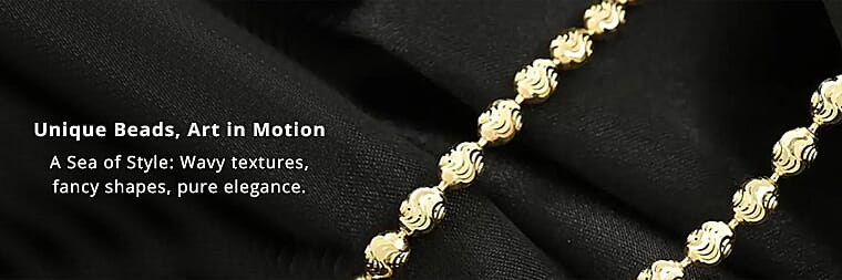 Unique Beads, Art in Motion Banner