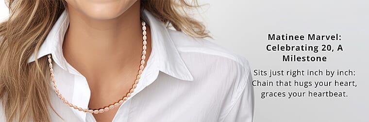 Italian Sterling Silver Chicco Chain NecklaceBanner