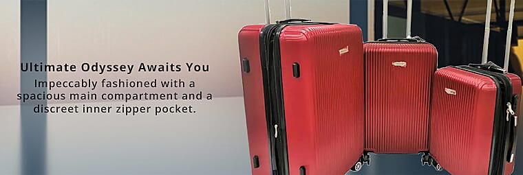 Durable Luggage Set  Banner