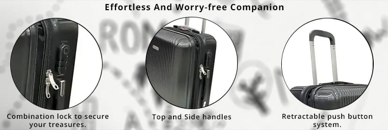 Buy Karriage-Mate Hardside Luggage Set , 3 piece Hardshell