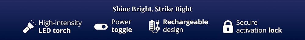 Shine Bright, Strike Right Banner