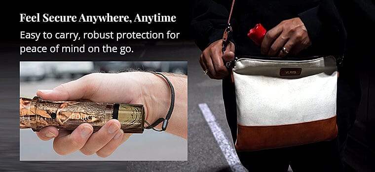 Feel Secure Anywhere, Anytime Banner