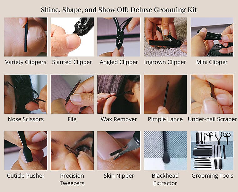Shine, Shape, and Show Off: Deluxe Grooming Kit Banner
