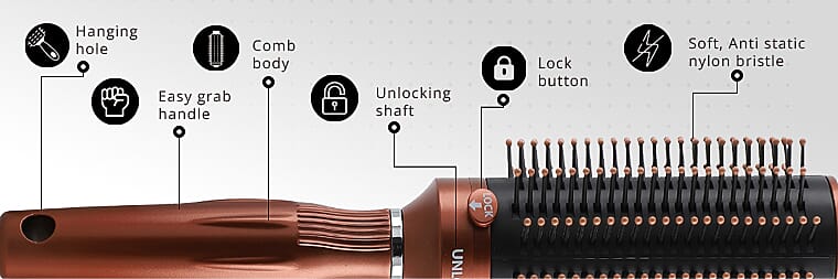 Retractable Bristle Technology Banner