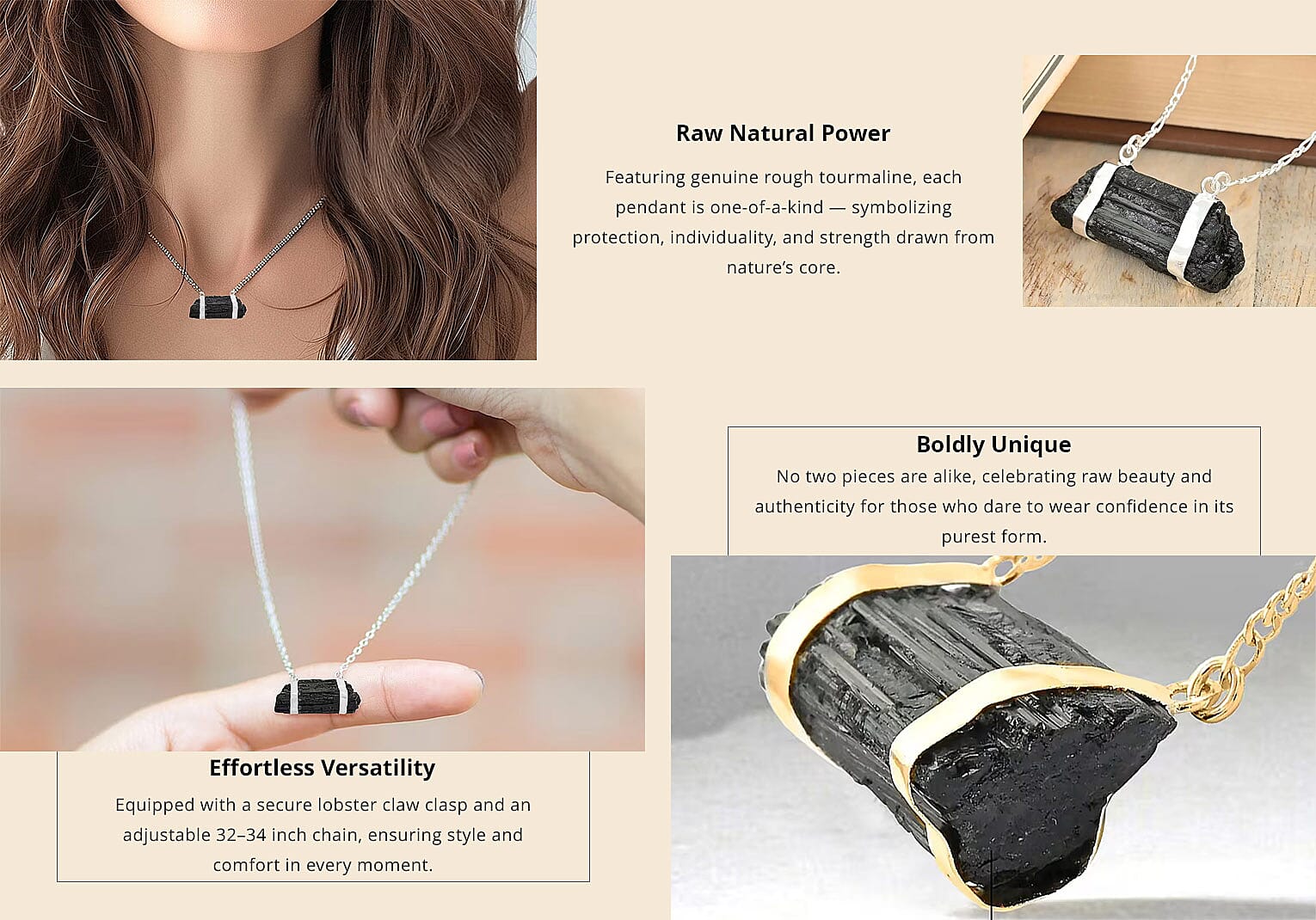 Tourmaline 73.50 ctw Necklace in Silvertone 32-34 Inches Banner