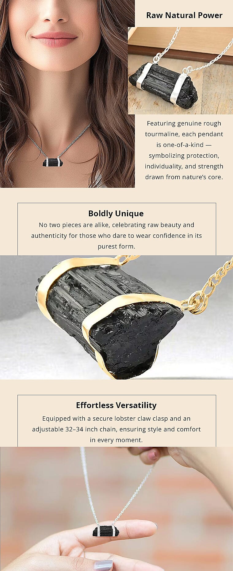 Tourmaline 73.50 ctw Necklace in Silvertone 32-34 Inches Banner