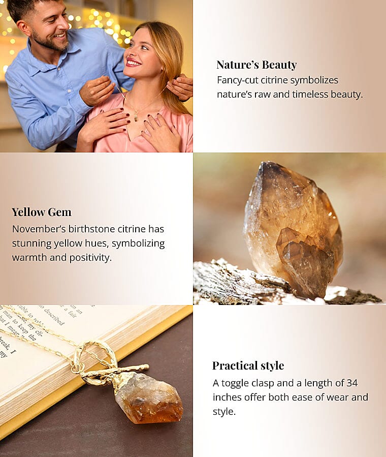 Citrine Point NecklaceBanner
