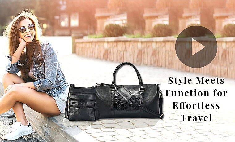 Style Meets Function for Effortless Travel Banner