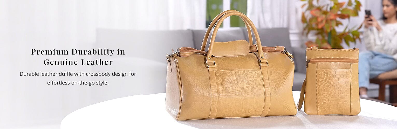 Premium Durability in Genuine Leather Banner