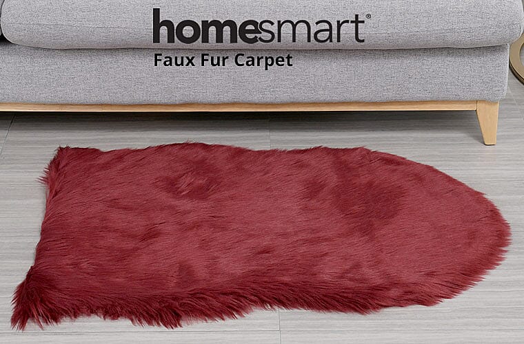 Faux Fur Carpet Banner