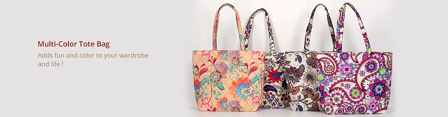 Multi-Color Tote Bag Banner