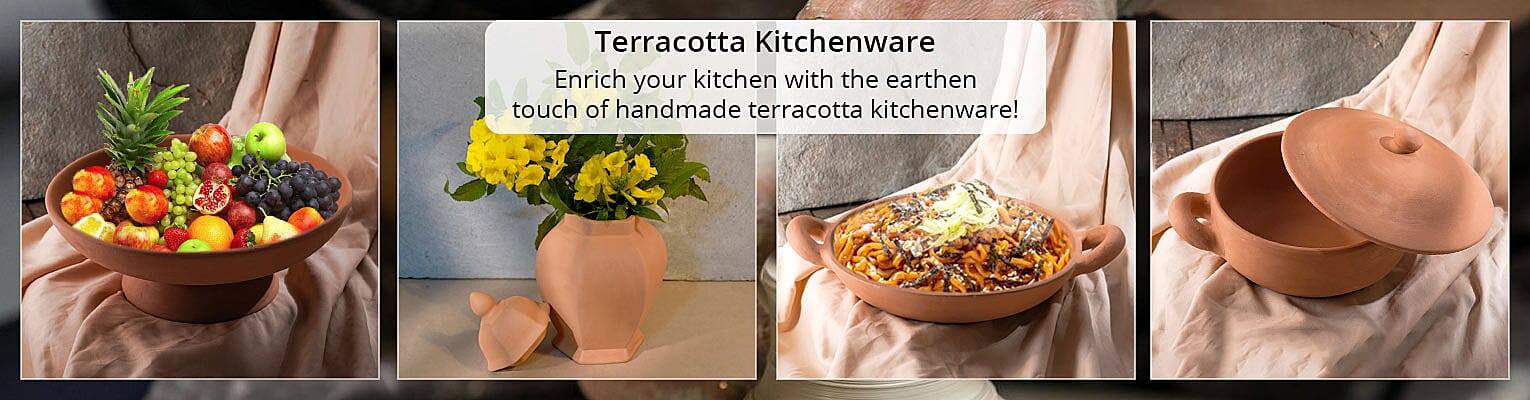 Terracotta Kitchenware Banner