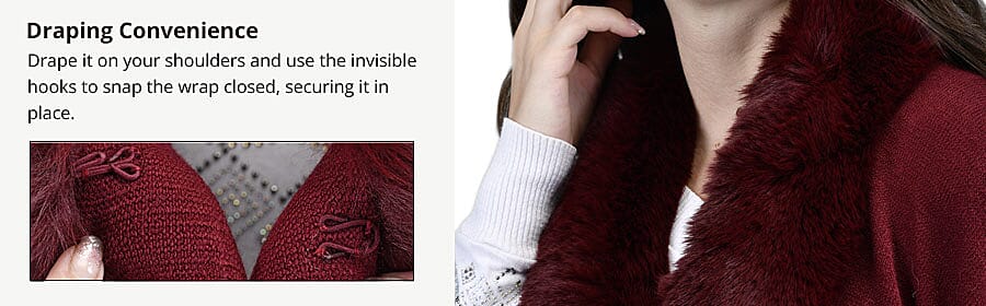 Faux Fur Trim and Comfort Fit Banner