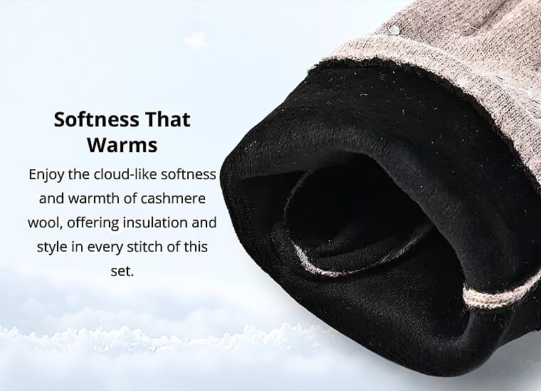 Softness That Warms Banner