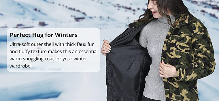 Faux fur warmth Banner