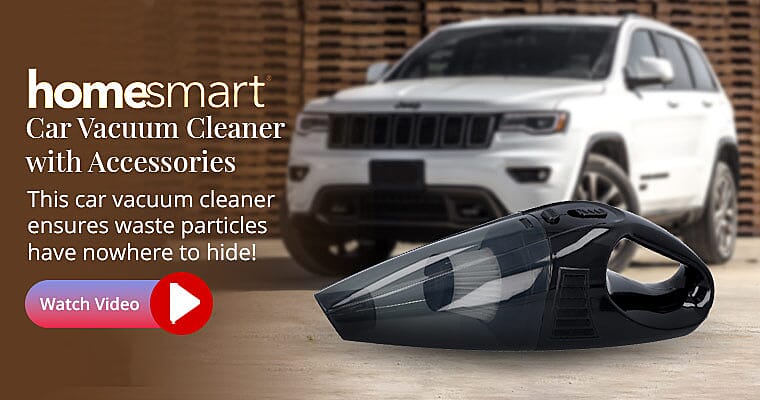 Car Vacuum Cleaner Banner