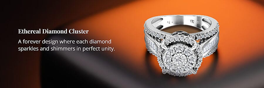 Ethereal Diamond Cluster Banner