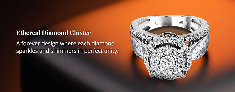 Ethereal Diamond Cluster Banner