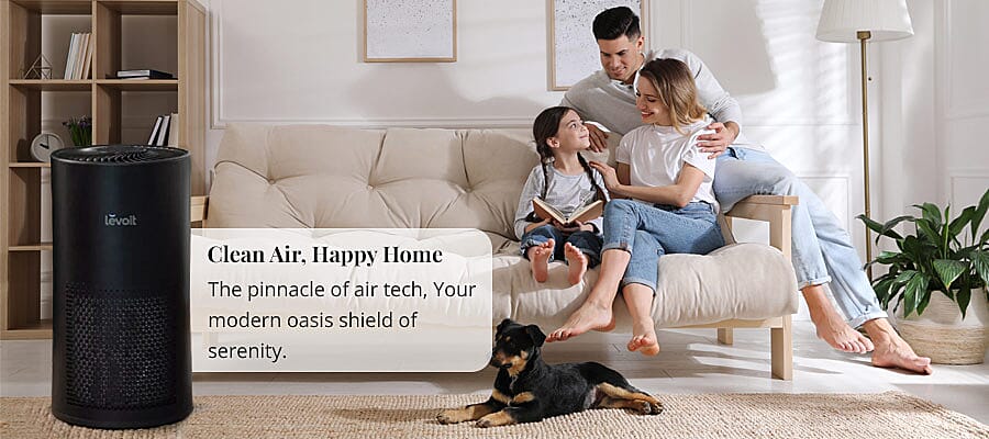 Clean Air, Happy Home Banner