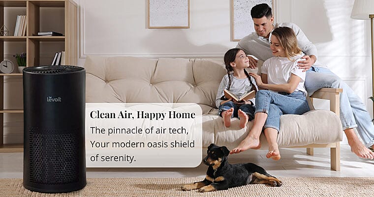 Clean Air, Happy Home Banner